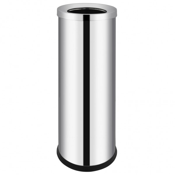 Cubo de basura para hotel de acero inoxidable 32 L