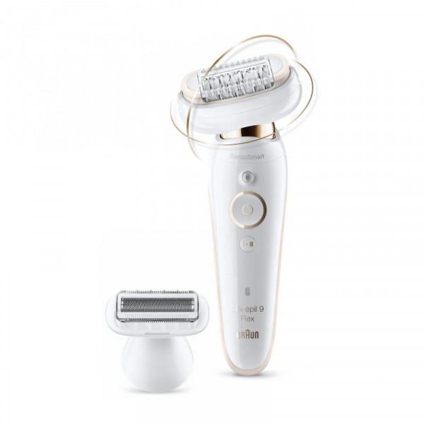 Depiladora BRAUN Silk-épil 9 Flex sensosmart blanco