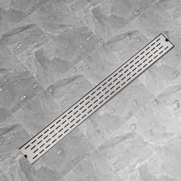 Desagüe de ducha lineal acero inoxidable 1030x140 mm