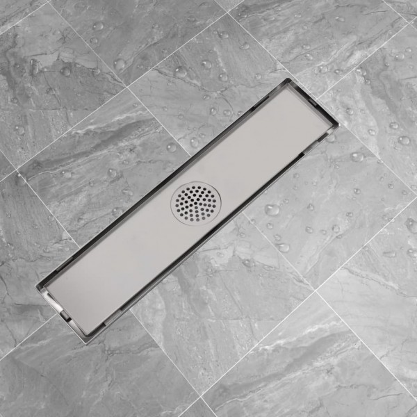 Desagüe lineal de ducha de acero inoxidable 530x140 mm