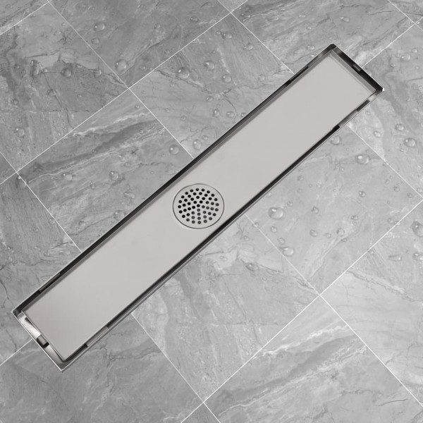 Desagüe lineal de ducha de acero inoxidable 630x140 mm