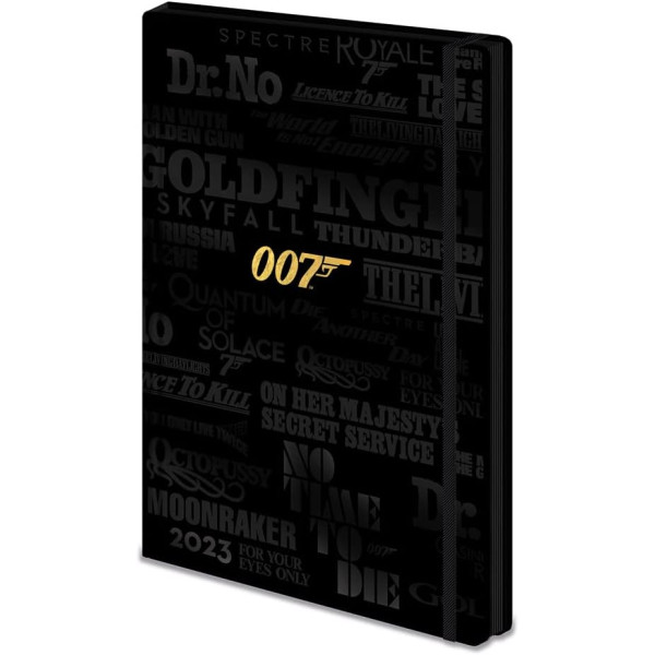 Diario Pyramid James Bond 007