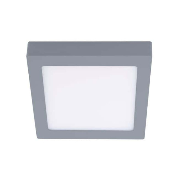 Downlight LED Cuadrado 20W superficie (gris) - Wonderlamp