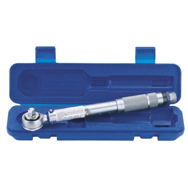 Draper Tools Llave dinamométrica cuadrada de carraca 3/8 plata 34570