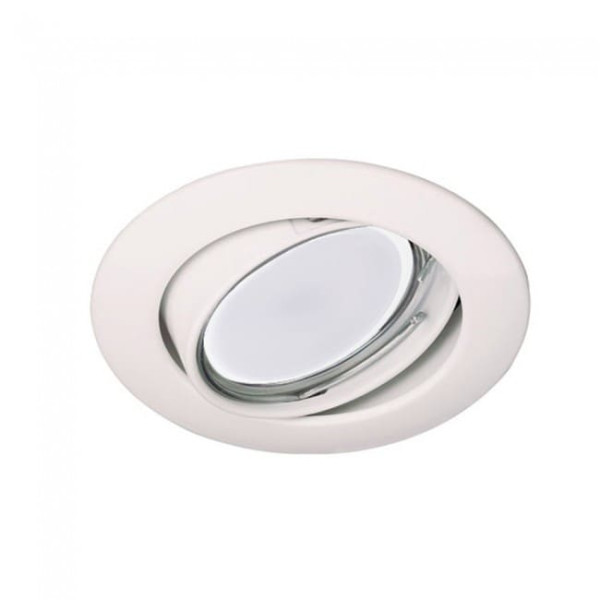 Empotrable basculante blanco + Bombilla LED 8W neutra