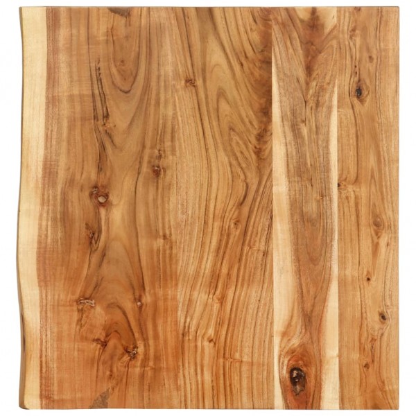 Encimera para armario tocador madera maciza acacia 58x52x3.8 cm