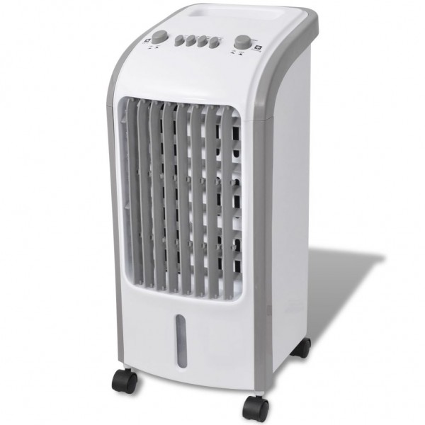 Enfriador de aire portátil 80 W 4 L 270 m³/h 25x26x56 cm