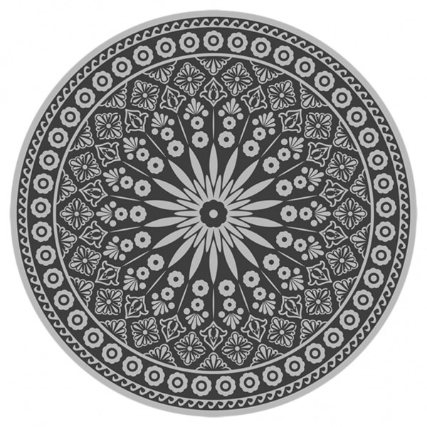 Esschert Design Alfombra de exterior diámetro 170 cm