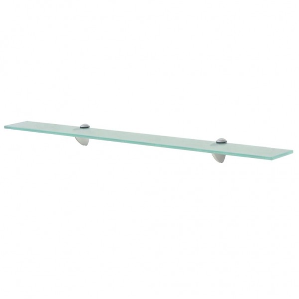 Estante flotante de cristal 80x10 cm 8 mm
