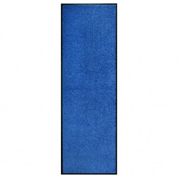 Felpudo lavable azul 60x180 cm