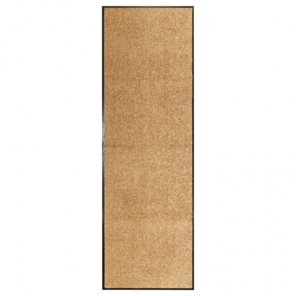 Felpudo lavable crema 60x180 cm