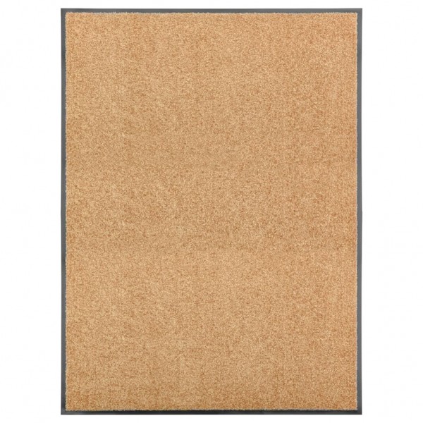 Felpudo lavable crema 90x120 cm