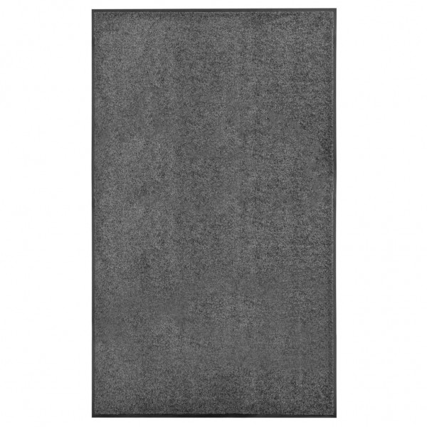 Felpudo lavable gris antracita 90x150 cm