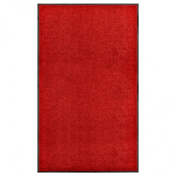 Felpudo lavable rojo 90x150 cm