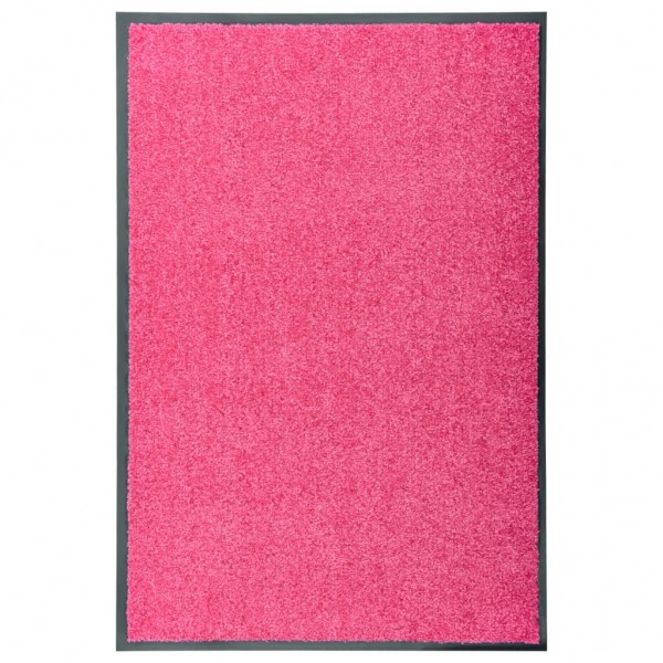Felpudo lavable rosa 60x90 cm