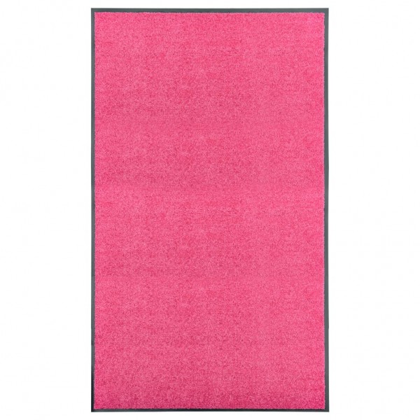 Felpudo lavable rosa 90x150 cm