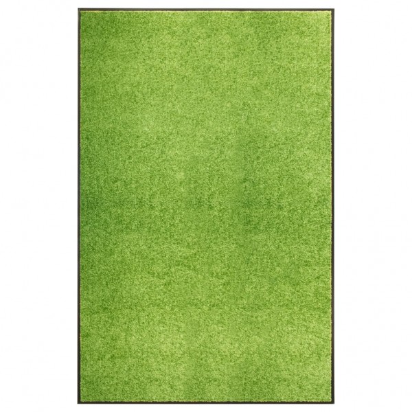 Felpudo lavable verde 120x180 cm
