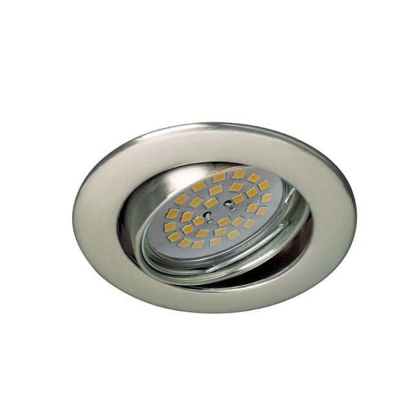 Foco empotrable BASIC redondo níquel. Wonderlamp