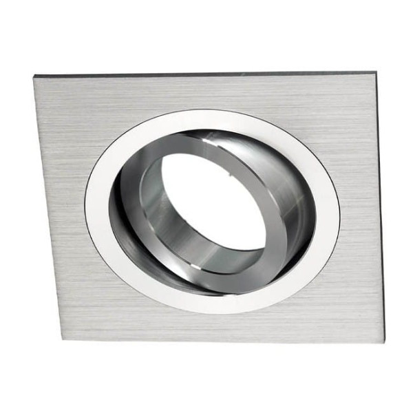 Foco empotrable CLASSIC cuadrado aluminio. Wonderlamp