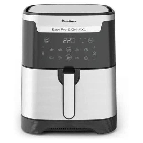 Freidora de aire Moulinex Easy Fry & Grill XXL 6.5L plata