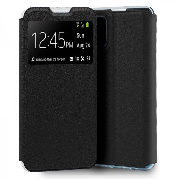 Funda COOL Flip Cover para LG K42 Liso Negro