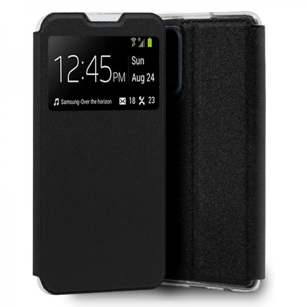 Funda COOL Flip Cover para Realme 7 5G Liso Negro