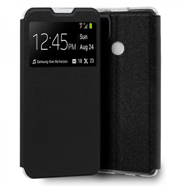 Funda COOL Flip Cover para Realme 7i / C25s Liso Negro