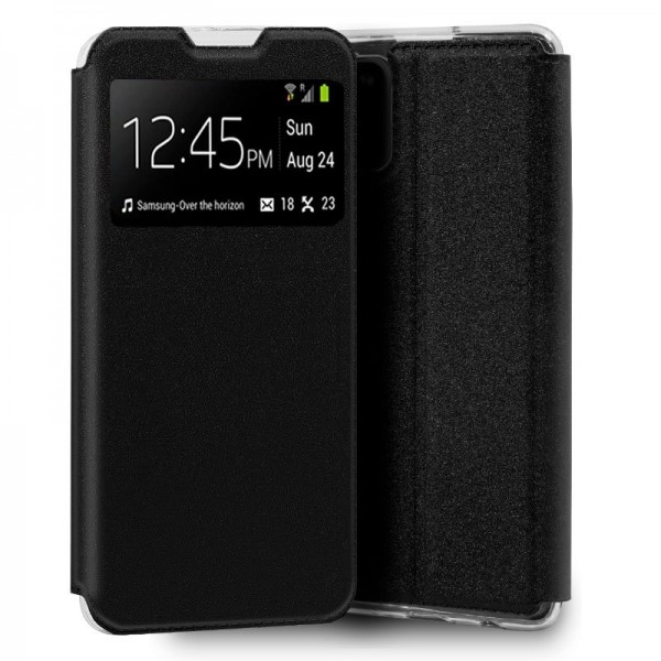 Funda COOL Flip Cover para Samsung A315 Galaxy A31 Liso Negro