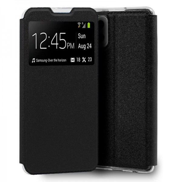 Funda COOL Flip Cover para Samsung A426 Galaxy A42 5G Liso Negro