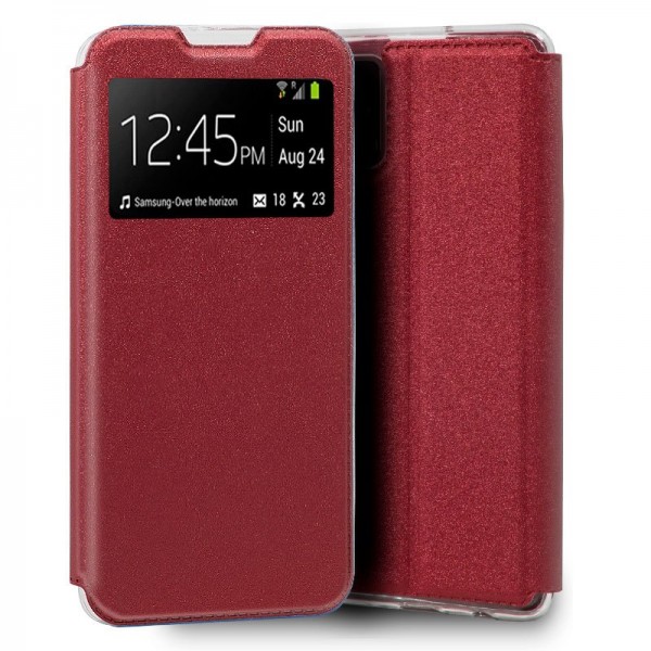 Funda COOL Flip Cover para Samsung G985 Galaxy S20 Plus Liso Rojo