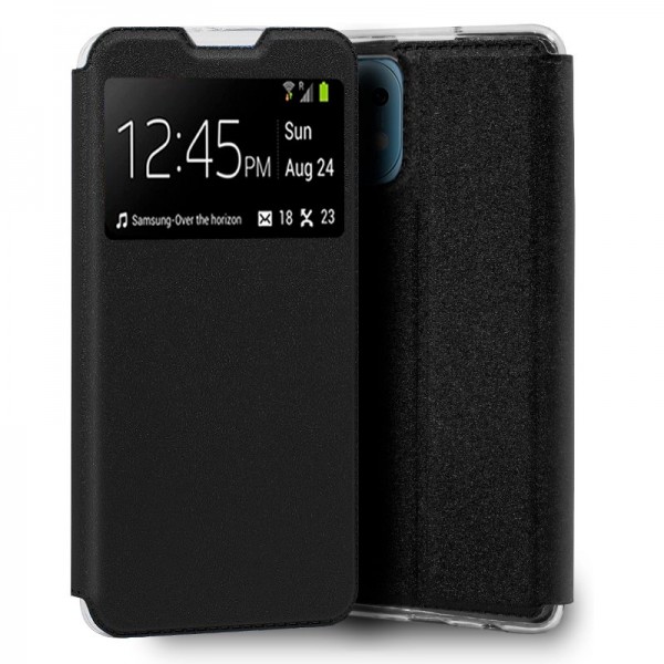 Funda COOL Flip Cover para Xiaomi Mi 11 / Mi 11 Pro Liso Negro