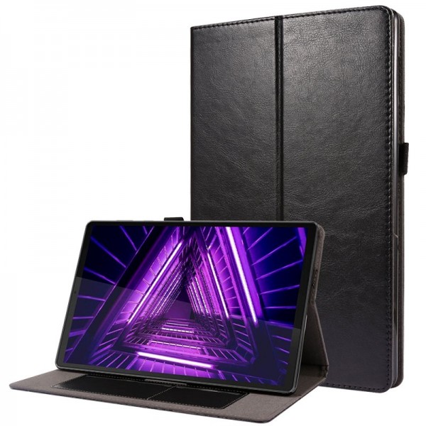 Funda COOL para Lenovo Tab M10 Plus / FHD Plus 2ª Gen / Tab K10 Polipiel Liso Negro 10.3 pulg