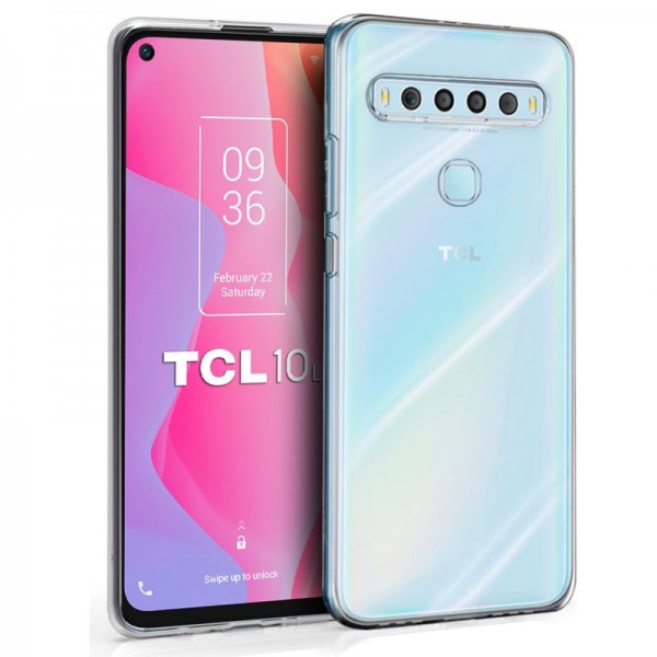 Funda COOL Silicona para TCL 10L (Transparente)