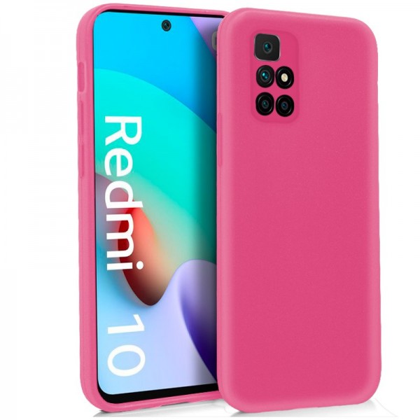 Funda COOL Silicona para Xiaomi Redmi 10 / Redmi 10 2022 (Rosa)