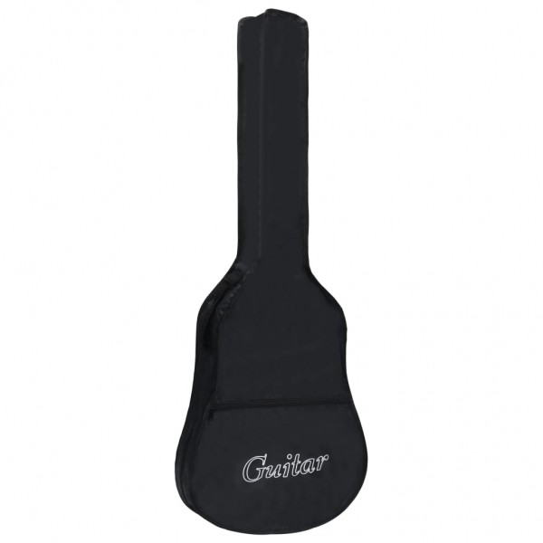 Funda para guitarra clásica 4/4 tela negro 100x37 cm