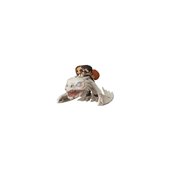 Funko pop harry potter harry ron & hermione montados en dragon 50815