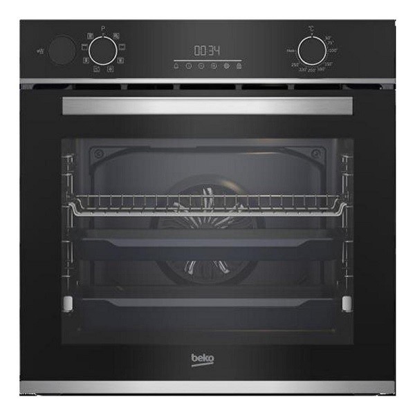 Horno BEKO A+ 60cm BBIS13300XMSE cristal negro