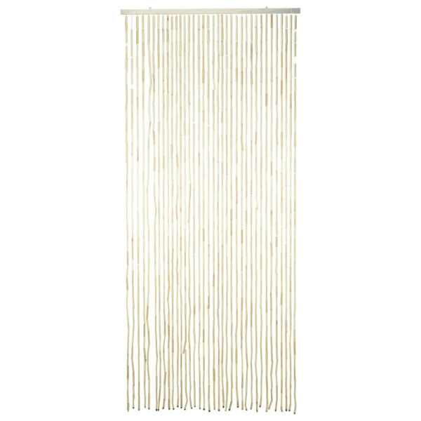 H&S Collection Cortina de puerta de sorgo natural 90x200 cm