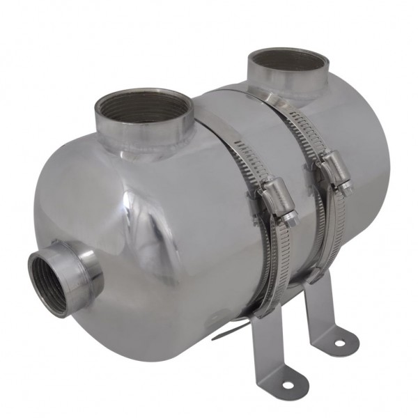 Intercambiador de calor para piscina. 292 x 134 mm. 28 kW