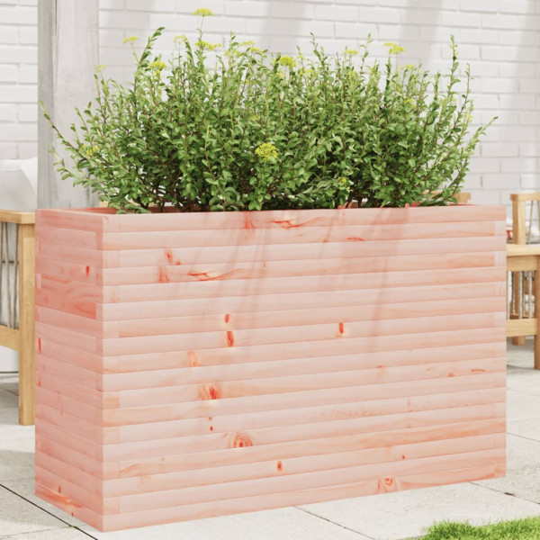 Jardinera madera maciza de abeto Douglas 110x40x68.5 cm