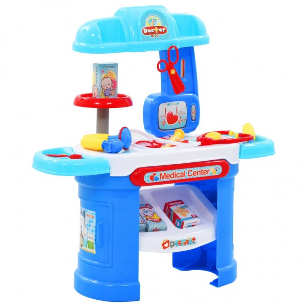 Juego de ir al médico para niños 15 piezas 38x30x67.5 cm