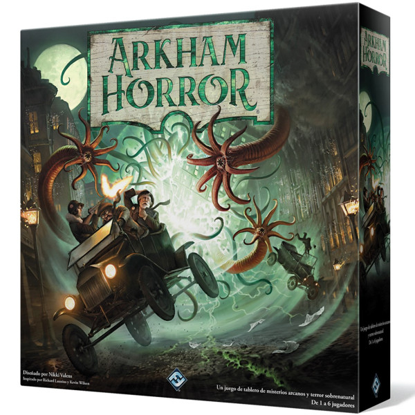 Juego de mesa ASMODEE ARKHAM HORROR 3ª EDICION