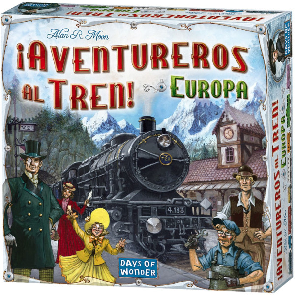 Juego de mesa ¡AVENTUREROS AL TREN! EUROPA