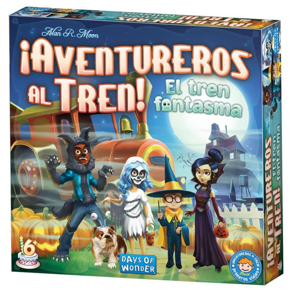 Juego de mesa ¡AVENTUREROS AL TREN! EL TREN FANTASMA