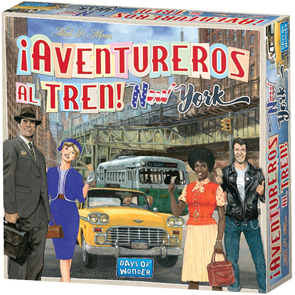Juego de mesa ¡AVENTUREROS AL TREN! NEW YORK