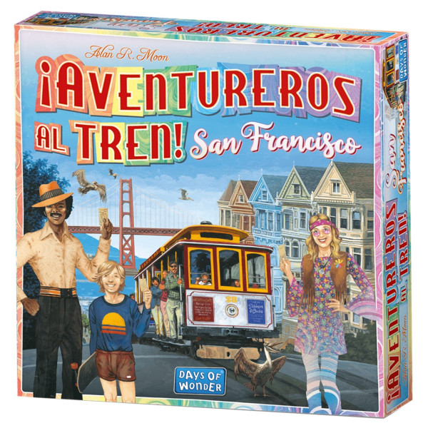 Juego de mesa AVENTUREROS AL TREN SAN FRANCISCO