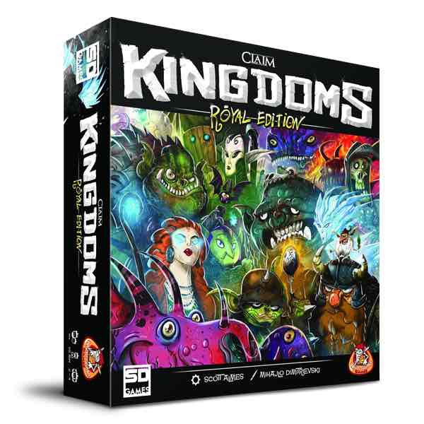 Juego de mesa CLAIM KINGDOMS ROYAL EDITION