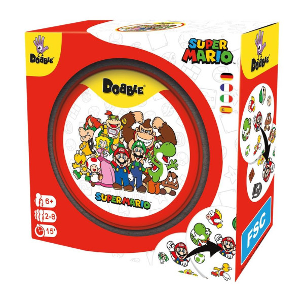 Juego de mesa DOBBLE SUPER MARIO
