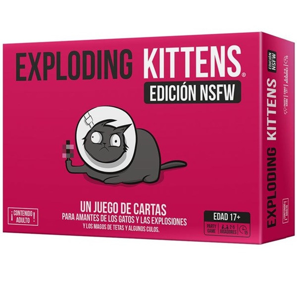 Juego de mesa EXPLODING KITTENS NSFW