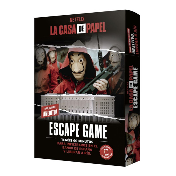 Juego de mesa LA CASA DE PAPEL: ESCAPE GAME 2